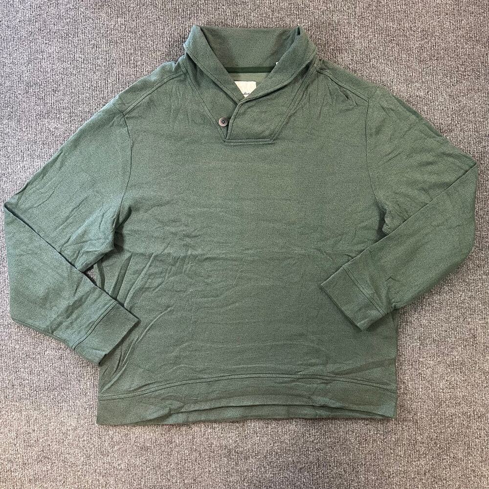 Tommy Bahama Men's Deer Harbor Pullover Shawl Collar Soft Beach Preppy XL